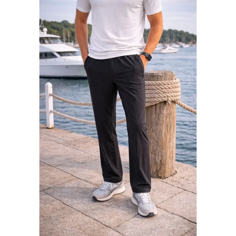 Lululemon Athletica Black Luan Sweatpants Trousers Pants  Mens Size Medium